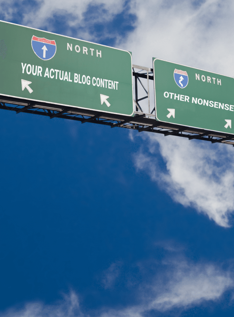 ranking for the wrong keywords? Check your blog content for consistency and focus.
