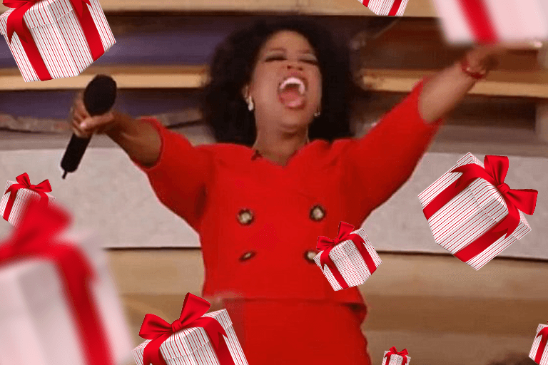 do a giveaway, get more traffic