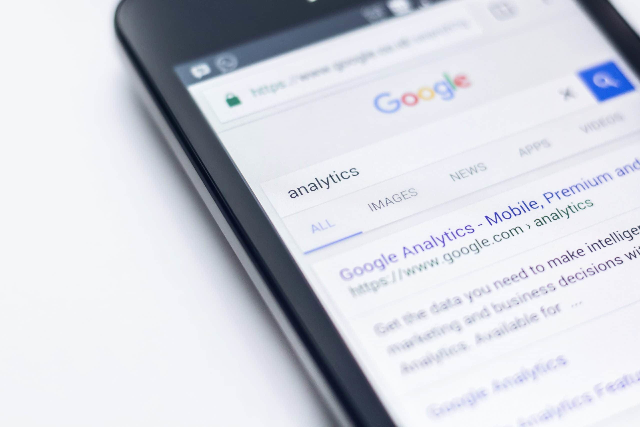 google analytics mobile
