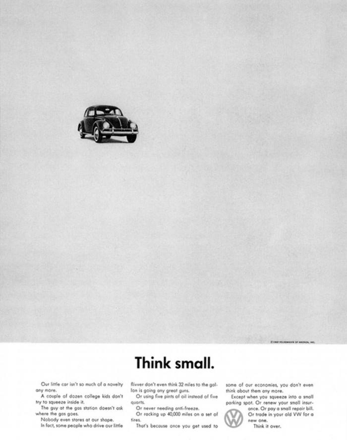 Think small